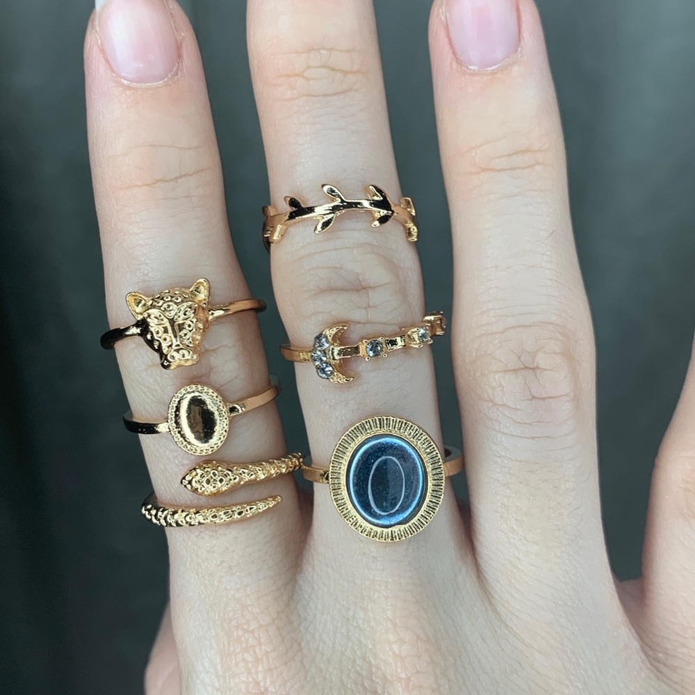 Oasis Ring Set - Picture 2 of 2